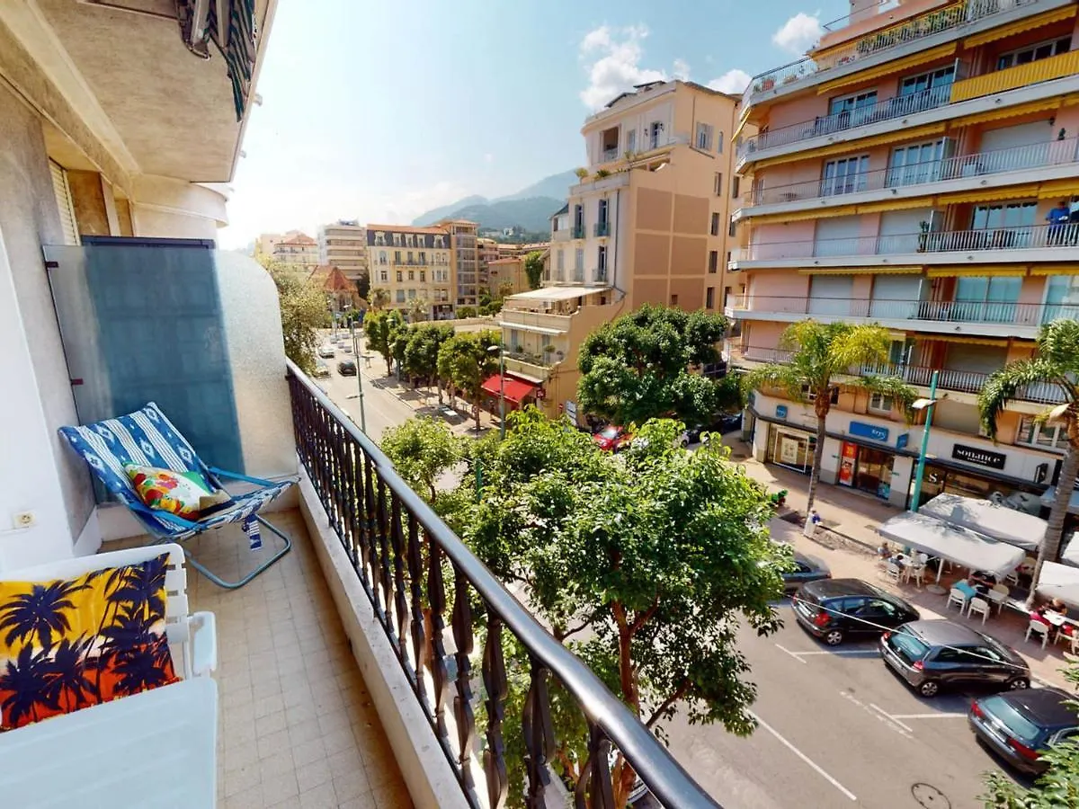 Agreable 2P Moderne En Centre-Ville, Proche Mer Avec Balcon, Menton - Fr-1-196-333 0*,